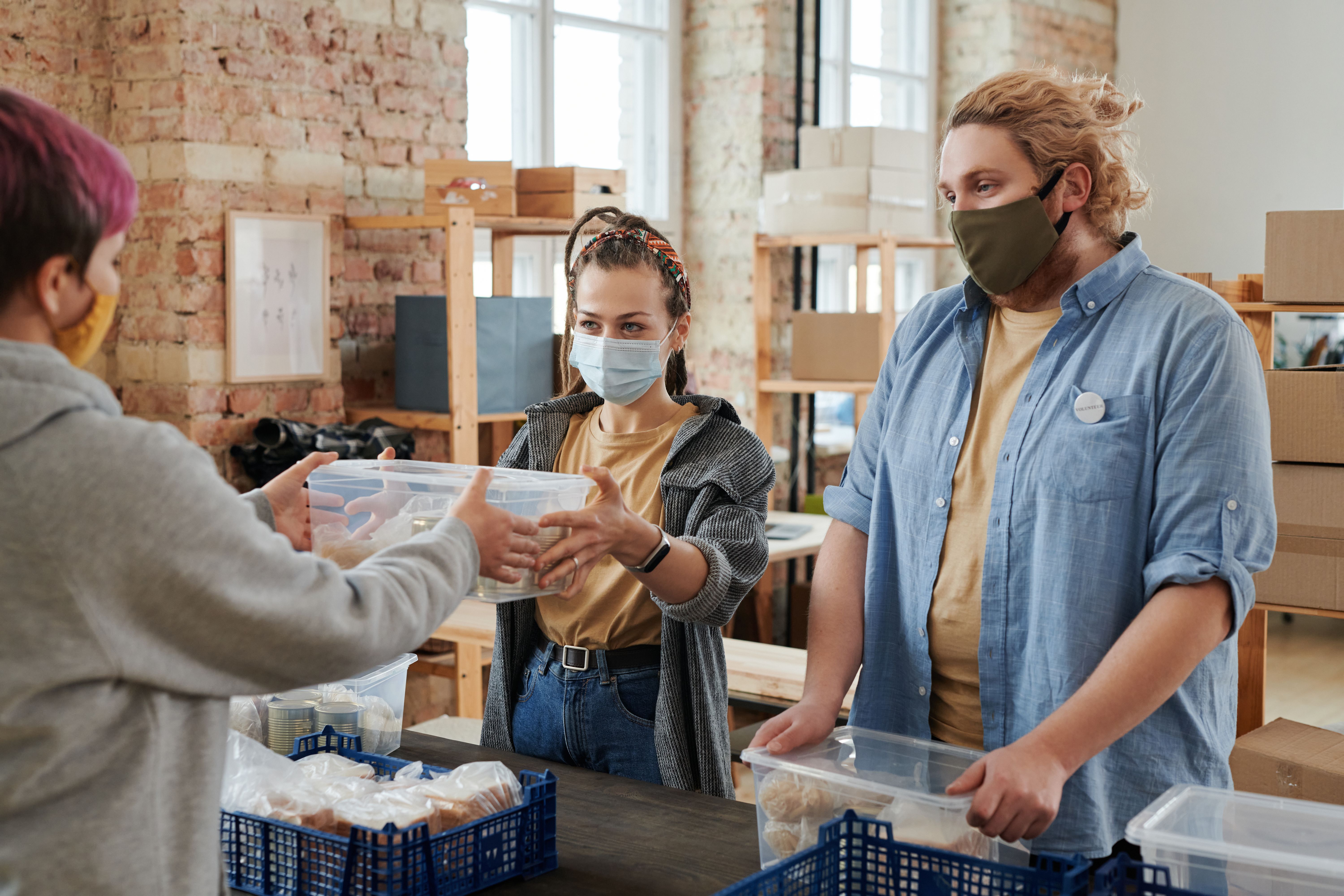 Community gathering; illustrative stock photo